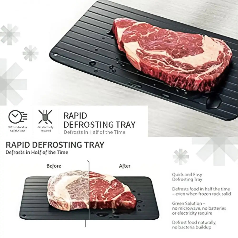 Fast Plate Board Defrosting Tray Thaw