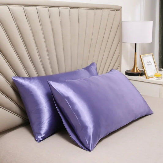 Silky Satin Pillowcase, Hair & Beauty Pillow Cover, Comfortable Home Décor