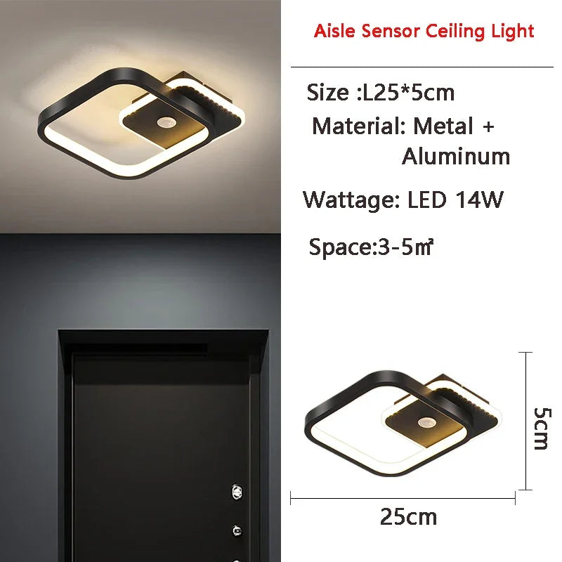 Motion Sensor LED Ceiling Lights Ceiling Lamps