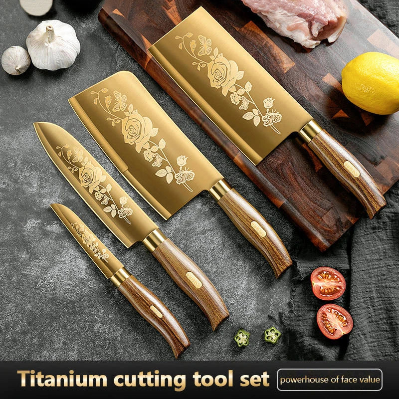 Commercial Gold Kitchen Knives