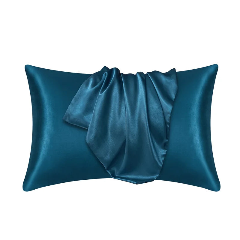 Silky Satin Pillowcase, Hair & Beauty Pillow Cover, Comfortable Home Décor