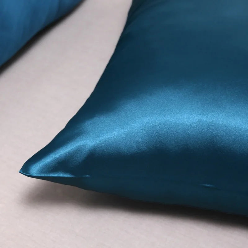 Silky Satin Pillowcase, Hair & Beauty Pillow Cover, Comfortable Home Décor