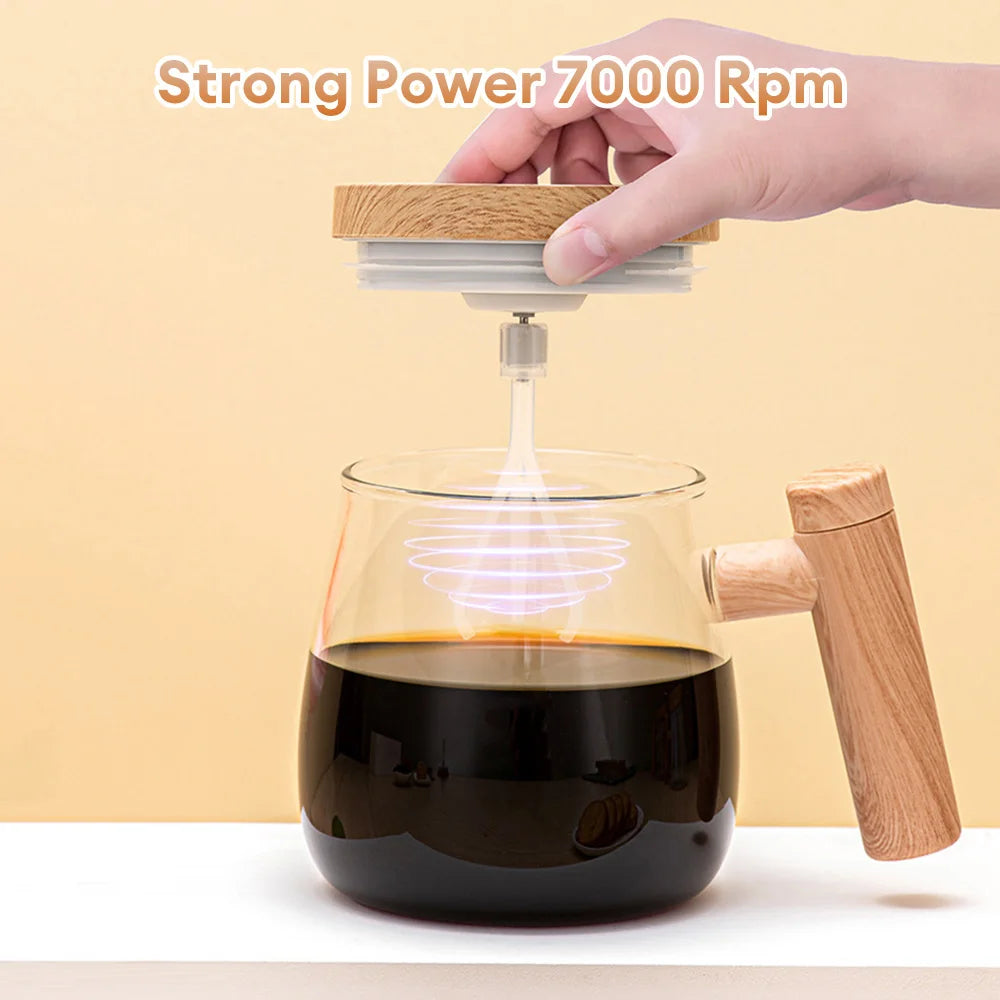 Electric Automatic Mixing Cup – 400ml Self-Stirring Mug, Waterproof for Coffee & Drinks