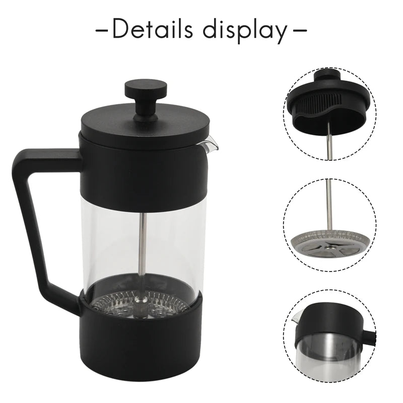 French Press Coffee & Tea Maker 12Oz