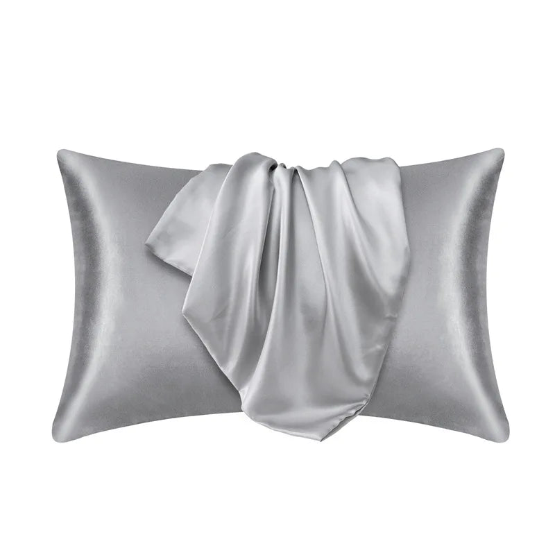 Silky Satin Pillowcase, Hair & Beauty Pillow Cover, Comfortable Home Décor