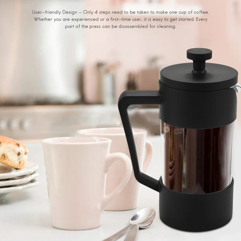 French Press Coffee & Tea Maker 12Oz