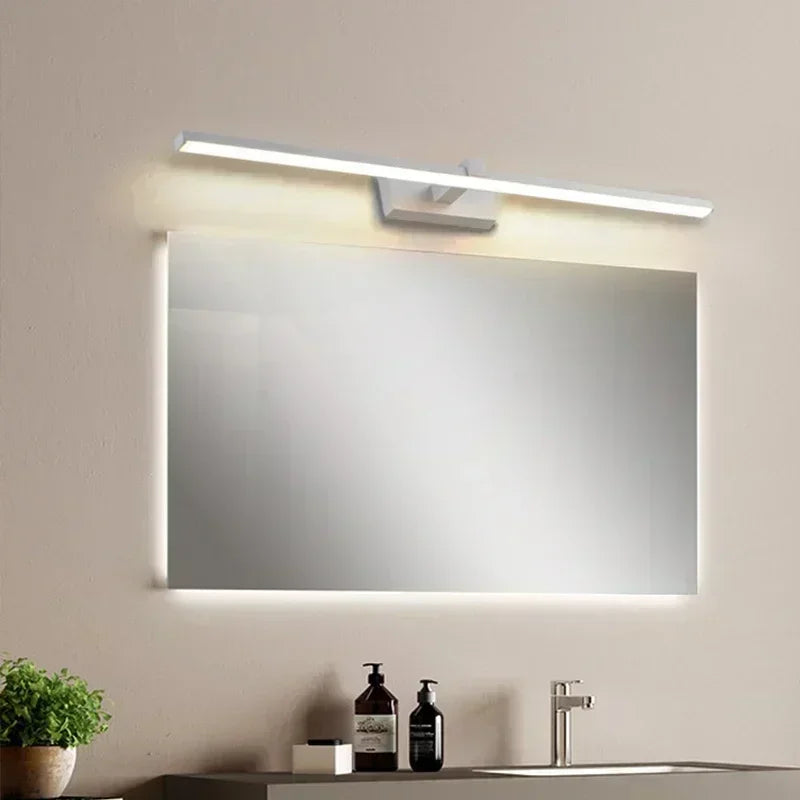 Modern LED Wall Lamp Mirror Décor Lighting 60/80/100cm Long Strip Light