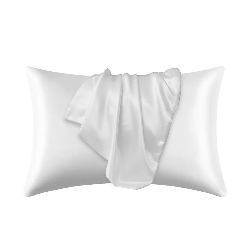 Silky Satin Pillowcase, Hair & Beauty Pillow Cover, Comfortable Home Décor