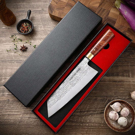 Professional Japanese Chef Knife Hand Forged Steel Fish