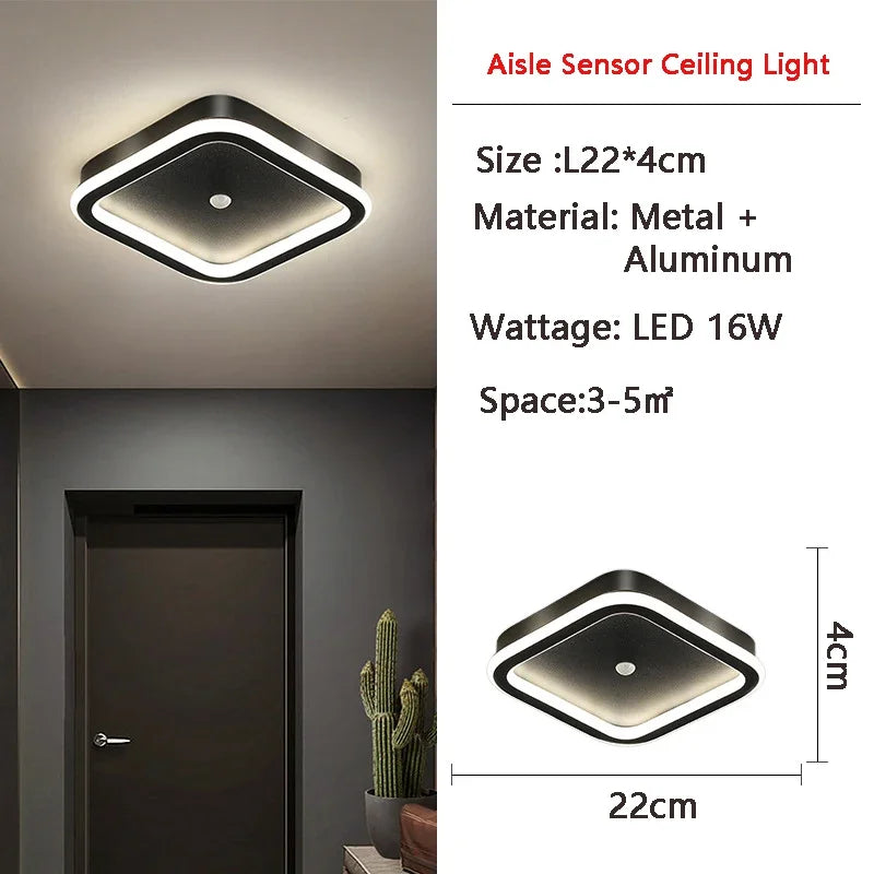 Motion Sensor LED Ceiling Lights Ceiling Lamps