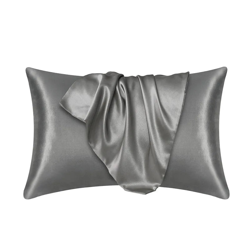 Silky Satin Pillowcase, Hair & Beauty Pillow Cover, Comfortable Home Décor