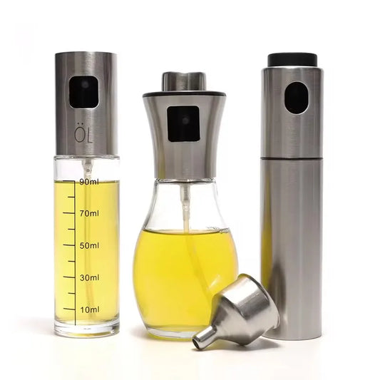 Olive Oil Sprayer Dispenser – Glass Spray for Cooking, BBQ, Air Fryer, Vinegar & Soy Sauce