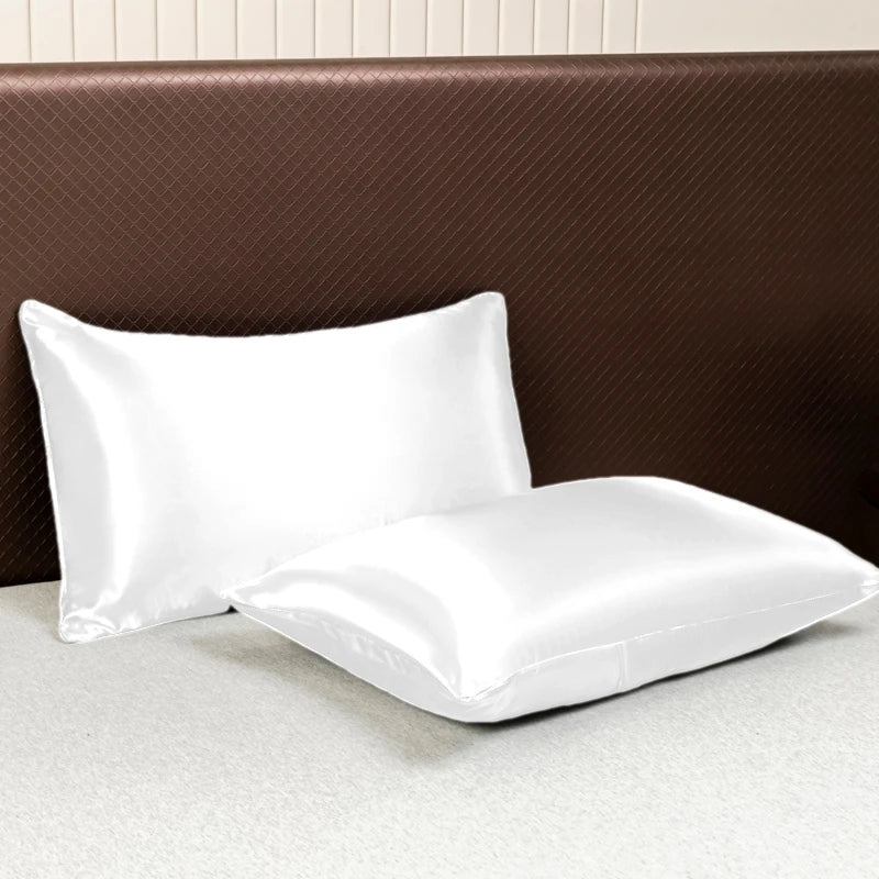 Silky Satin Pillowcase, Hair & Beauty Pillow Cover, Comfortable Home Décor